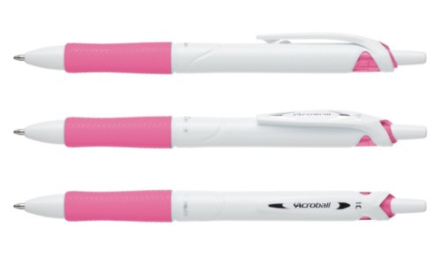 Pilot Acroball vit/rosa