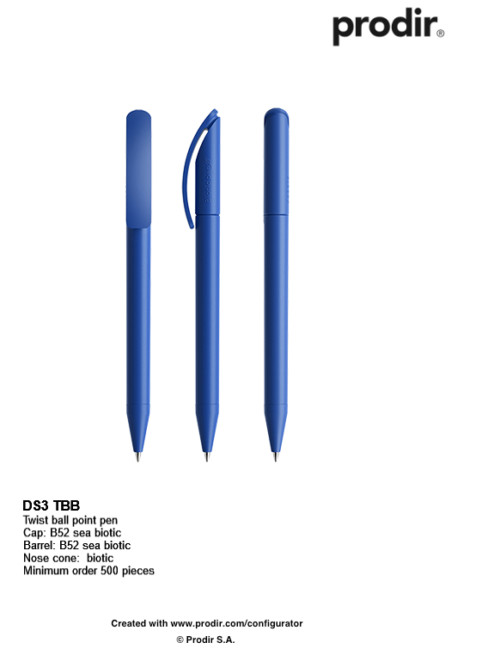 Prodir DS3 Biotic blå