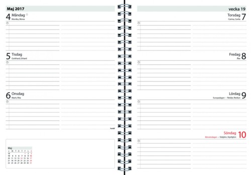 A5-kalender med tryck - Bild 4
