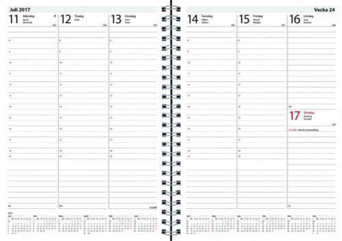 A5-kalender med tryck - Bild 3