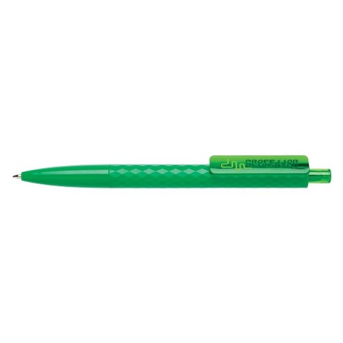 Grön penna med tryck